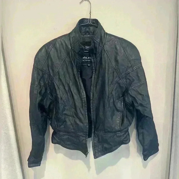VINTAGE Wilson’s leather bomber jacket - Picture 2 of 9